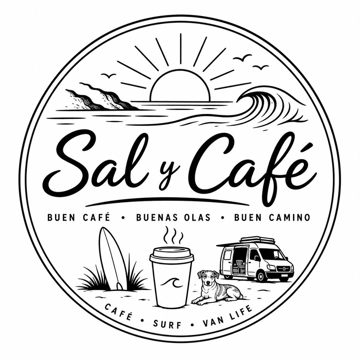Logo de Sal y Café
